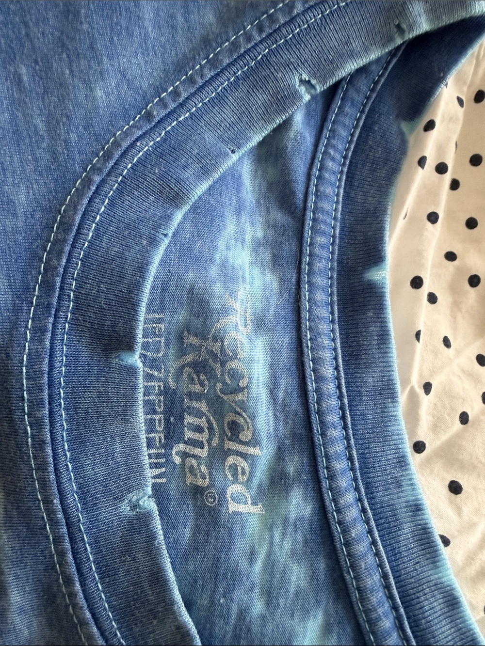 Recycled Karma Blue Led-Zeppelin Graphic Tee - Picture 2 of 4